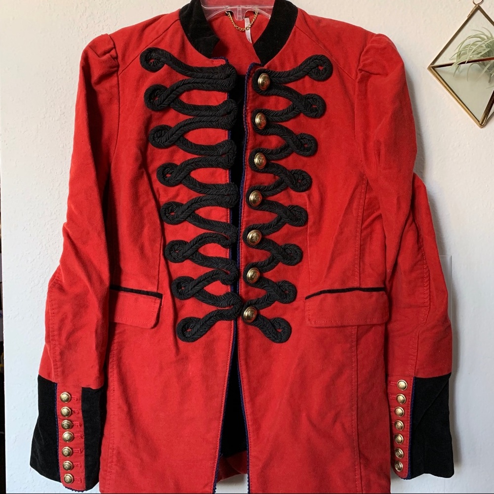 Free People Seamed And Structured Blazer - Picture 5 of 5